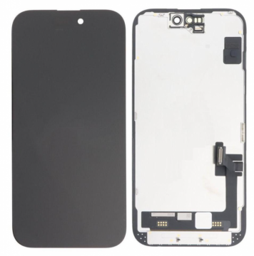 Écran Complet Vitre Tactile LCD iPhone 15 THL Noir